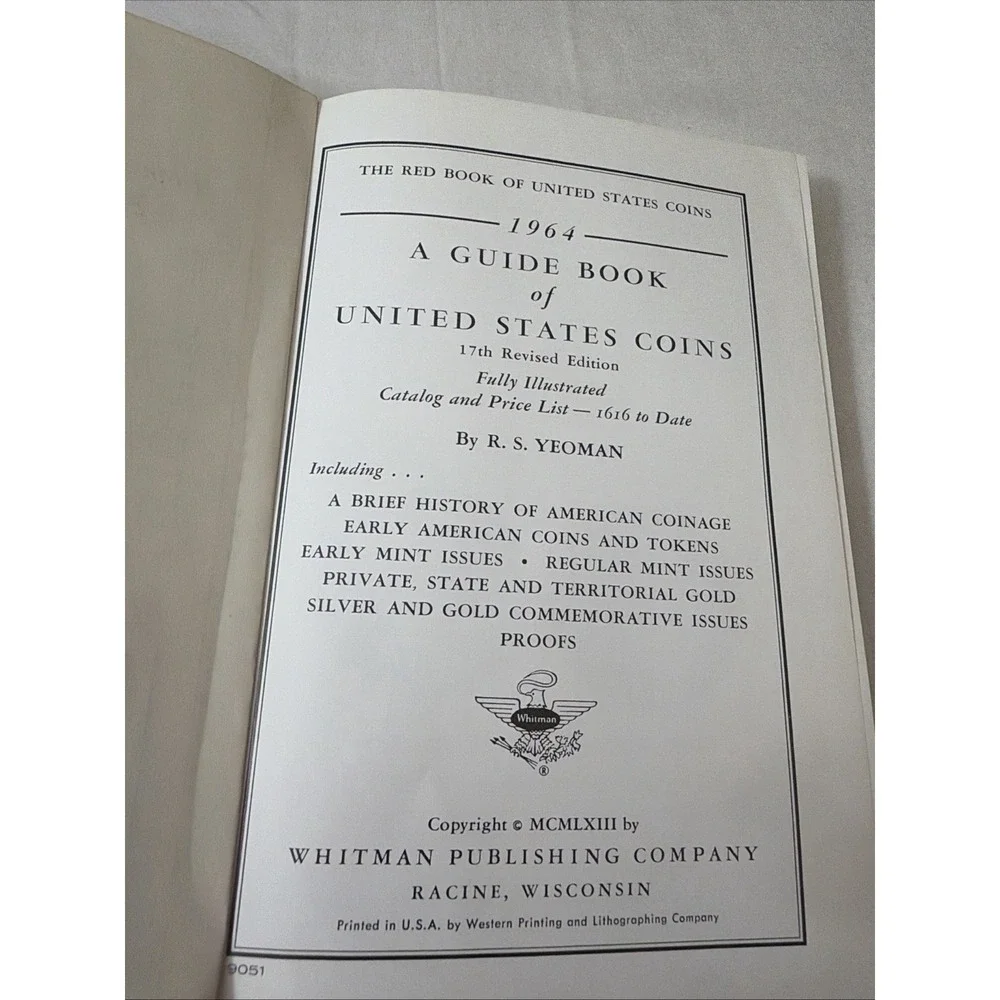 1964 GUIDE BOOK OF UNITED STATES COINS‎ 17th EDITION 